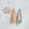 Hello Honey® Multicolor Cottage Charm Cotton Waffle Weave Tea Towels Set